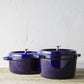 Staub 5 Qt. Cast Iron Tall Dutch Oven in Dark Blue