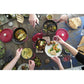 Staub 2.75 Qt. Cast Iron Round Dutch Oven in Cherry