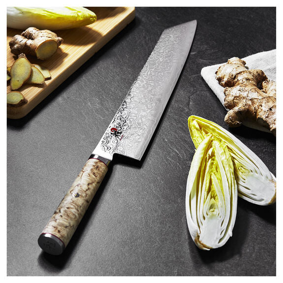 Miyabi 9.5" Kiritsuke Knife, Birchwood SG2 Series