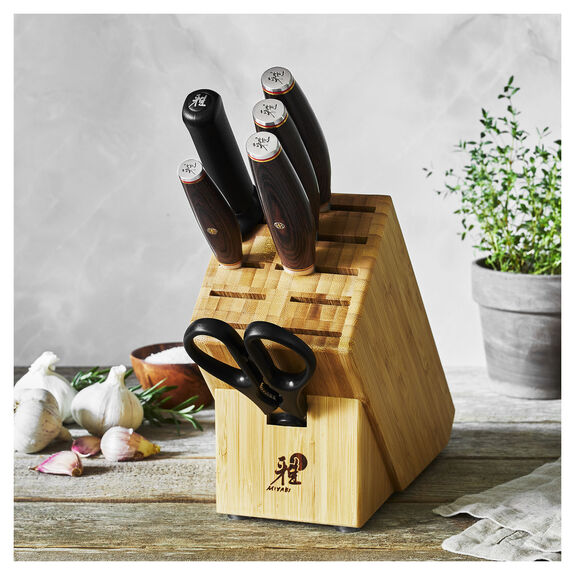 Miyabi 7pc Knife Block Set, 6000MCT - Artisan Series