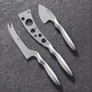 ZWILLING 3pc Stainless Steel Cheese Knife Set