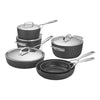 Demeyere 10pc Aluminum Nonstick Cookware Set, AluPro Series