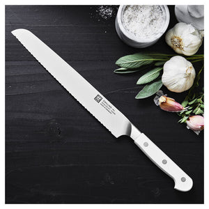 ZWILLING 9" Bread Knife Z15 Serration, Pro Le Blanc Series