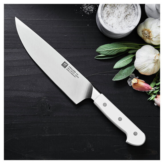 ZWILLING 8" Chef's Knife, Pro Le Blanc Series