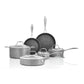 Henckels 10pc Aluminum Nonstick Cookware Set, Capri Granitium Series