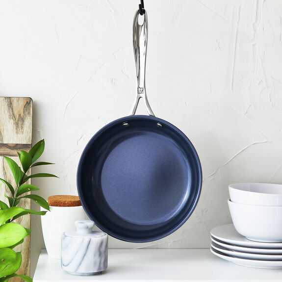 ZWILLING 8" Stainless Steel Ceramic Nonstick Fry Pan, Clad CFX Series