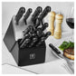 Henckels 16pc Self-Sharpening Knife Block Set, Solution Series, 17555-116