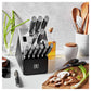 Henckels 14pc Self-Sharpening Knife Block Set, Graphite Series