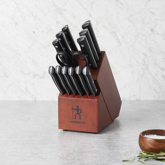 Henckels 14pc Knife Block Set, Everedge Dynamic Series