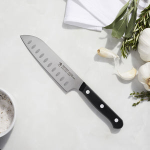 Henckels 5.5" Hollow Edge Santoku Knife, Solution Series