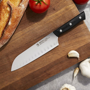 Henckels 7" Hollow Edge Santoku Knife, Dynamic Series