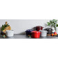 Staub 5 Qt. Cast Iron Tall Dutch Oven in Black