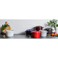 Staub 5 Qt. Cast Iron Tall Dutch Oven in Graphite