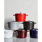 Staub 5 Qt. Cast Iron Tall Dutch Oven in Black