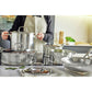 Demeyere 9pc Stainless Steel Cookware Set, Atlantis Series
