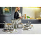Demeyere 9pc Stainless Steel Cookware Set, Atlantis Series