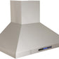 Kucht 48 in. Stainless Steel Indoor Wall Range Hood 900 CFM, KRH4810A