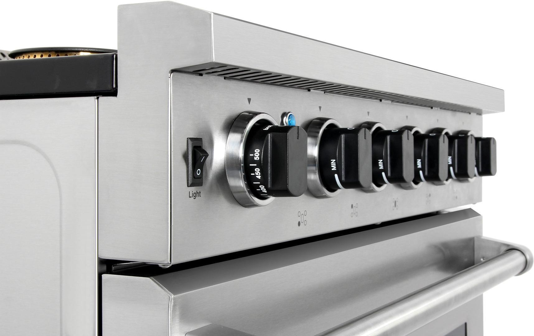 Thor Kitchen 30 in. 4.55 cu. ft. Professional Natural Gas Range in Stainless Steel, LRG3001U | Premium Home Source