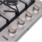 THOR 30 in. Drop-in Natural Gas Cooktop in Stainless Steel, TGC3001