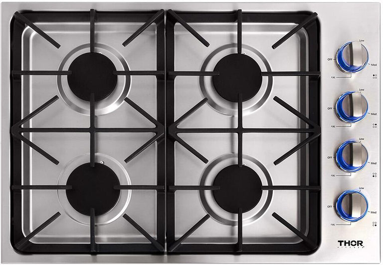 Thor 30 in. Drop-in Propane Gas Cooktop in Stainless Steel, TGC3001LP