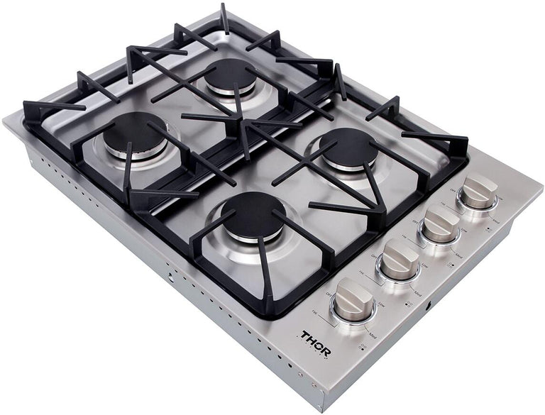 Thor 30 in. Drop-in Natural Gas Cooktop in Stainless Steel, TGC3001