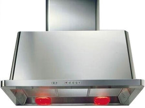 ILVE 30 in. Majestic Stainless Steel Wall Mount Range Hood with 600 CFM Blower, UAM76SS