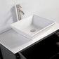 Vanity Art 108 in. Double Sink Vanity Cabinet with Ceramic Vessel Sink & Mirror - Espresso, VA3136-108E