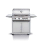 Blaze 32 in. Premium LTE 4 Burner Built-In Propane Gas Grill, BLZ-4LTE2MG-LP