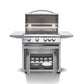 Blaze 32 in. Premium LTE 4 Burner Built-In Propane Gas Grill, BLZ-4LTE2MG-LP