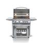 Blaze Premium LTE 32 in. 4-Burner Built-In Propane Gas Grill with Grill Cart, AP-BLZ-4LTE2-LP