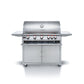 Blaze Professional 40 in., 5 Burner LTE Propane Gas Grill with Grill Cart, AP-BLZ-5LTE2-LP