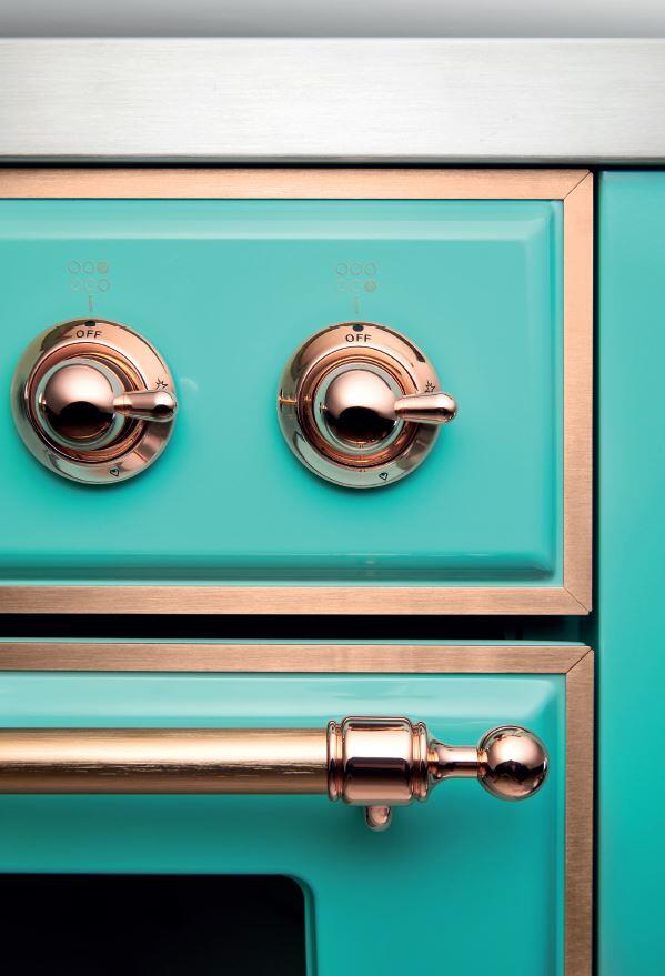 ILVE 48 in. Majestic II Series Natural Gas Burner and Double Electric Oven in Stainless Steel with Chrome Trim, UM12FDNS3SSCNG
