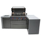 Mont Alpi 805 Deluxe Island Grill with 90 Degree Corner, MAi805-D90C