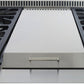 Kucht Professional 36 in. 5.2 cu ft. Natural Gas Range with Griddle and Silver Knobs, KRG3609U-S