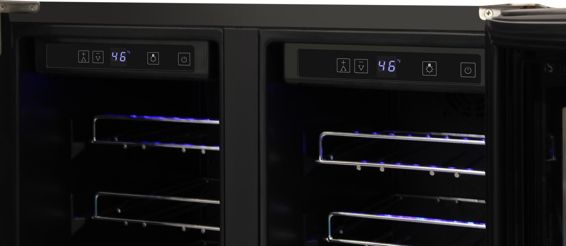 Thor Kitchen 24 in. 42 Bottle Dual Zone Wine Cooler, TWC2402 | Premium Home Source