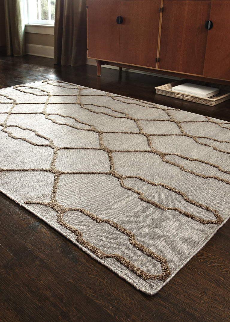 Loloi Rugs Adler Collection Rug in Slate - 7'9" x 9'9"