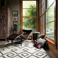 Loloi Rugs Adler Collection Rug in Ivory - 9'3" x 13'