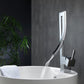 KubeBath Aqua Elegance Single Lever Wide Spread Faucet - Chrome, AFB001
