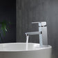 KubeBath Aqua Piazza Single Lever Bathroom Vanity Faucet - Chrome, AFB041