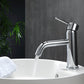 KubeBath Aqua Rondo Single Hole Mount Bathroom Vanity Faucet - Chrome, AFB090