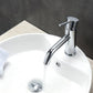 KubeBath Aqua Rondo Single Hole Mount Bathroom Vanity Faucet - Chrome, AFB090