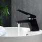 KubeBath Aqua Siza Single Lever Modern Bathroom Vanity Faucet - Matt Black, AFB13BK