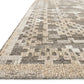 Loloi Rugs Akina Collection Rug in Charcoal, Taupe - 5' x 7'6"