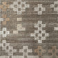 Loloi Rugs Akina Collection Rug in Charcoal, Taupe - 9'3" x 13'