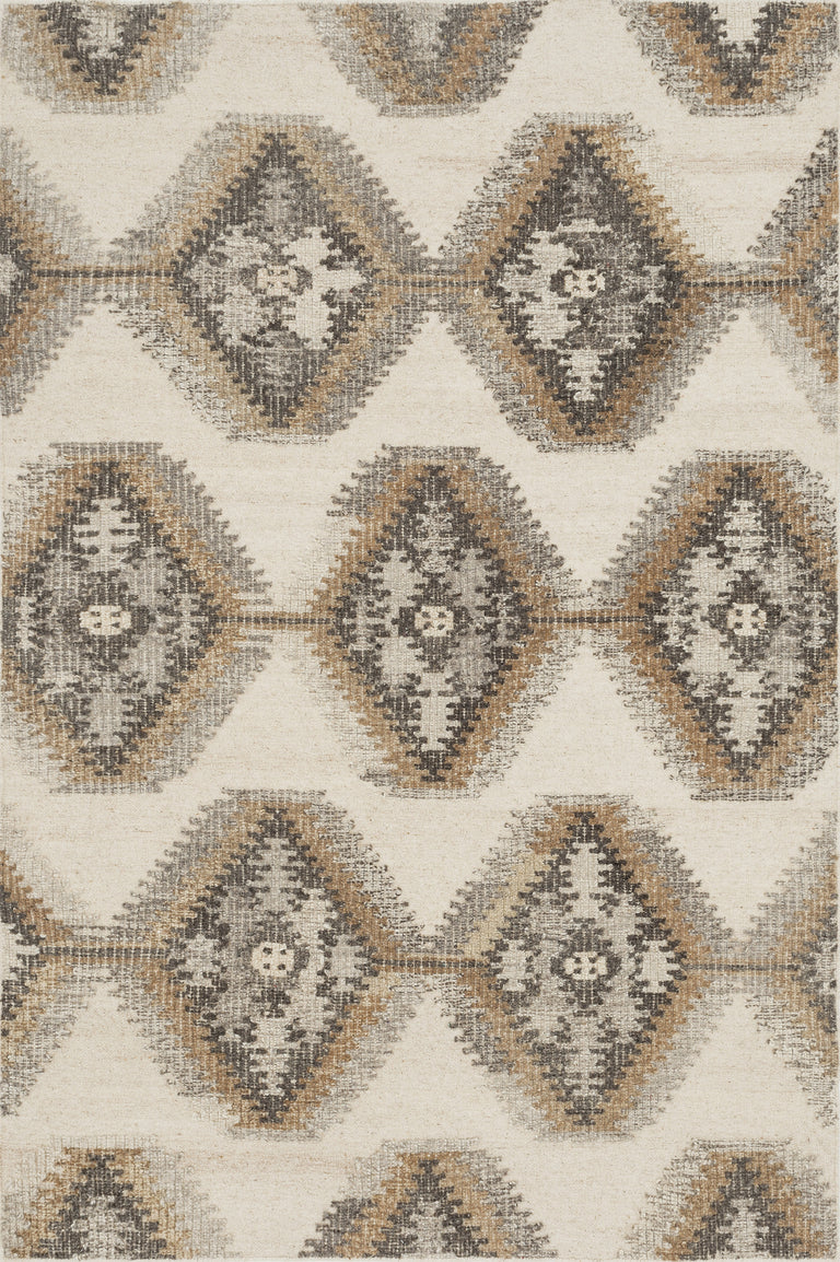 Loloi Rugs Akina Collection Rug in Ivory, Camel - 9'3" x 13'