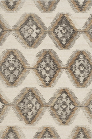 Loloi Rugs Akina Collection Rug in Ivory, Camel - 5' x 7'6"