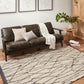 Chris Loves Julia x Loloi Rug in Cream, Charcoal - 2'7" x 12'0", ALICALI-01CRCC27C0