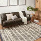 Chris Loves Julia x Loloi Rug in Cream, Charcoal - 7'9" x 10', ALICALI-02CRCC79A0