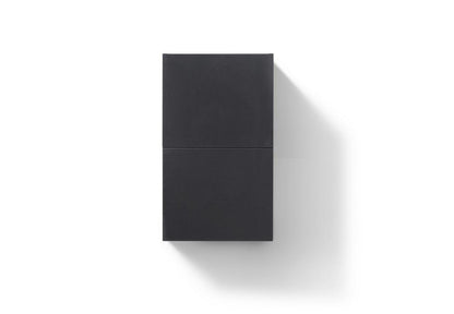 KubeBath Bliss 14" Wide by 24" High Linen Side Cabinet With One Door in Black Wood Finish, ALT24-BK
