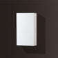KubeBath Bliss 14" Wide by 24" High Linen Side Cabinet With One Door in Gloss White Finish, ALT24-GW